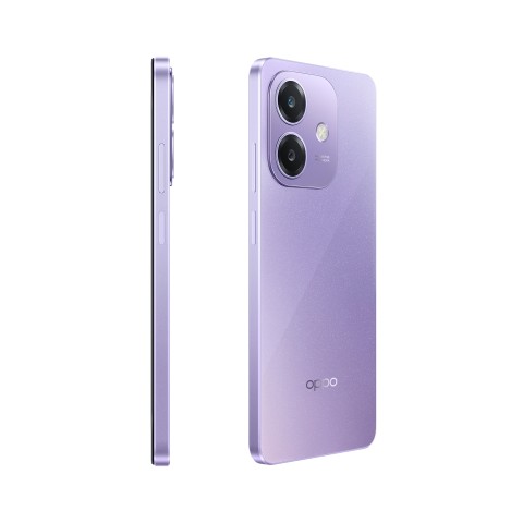 OPPO A40 Smartphone, Fotocamera AI 50MP, Selfie 5MP, Display 6.67” 90HZ LCD HD+, 5100mAh, RAM 4 Esp 8GB (+4GB Virtuali) +ROM 128GB, IP54, [Versione Italia], Starry Purple