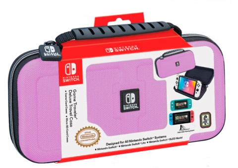 Bigben Interactive AL112548 custodia per console portatile Valigia da viaggio Nintendo Rosa