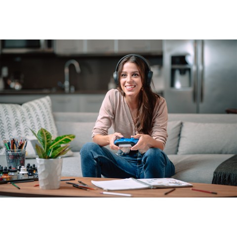 Microsoft Xbox Wireless Controller Blu, Bianco Bluetooth/USB Gamepad Analogico/Digitale Android, PC, Xbox One, Xbox One S, Xbox One X, Xbox Series S, Xbox Series X, iOS