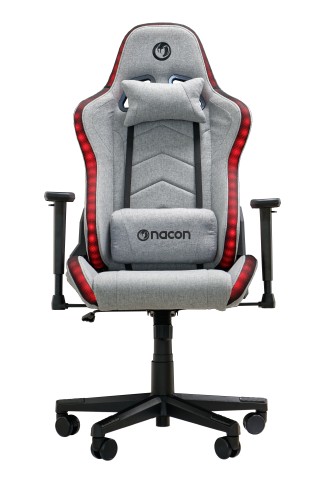 NACON PCCH-675-RGB sedia per videogioco Poltrona per gaming Seduta imbottita Grigio