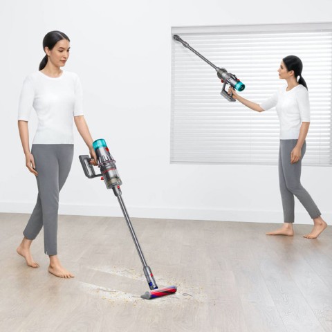 Dyson V12 Origin Aspirapolvere a bastone 2 in 1 Batteria Secco HEPA Senza sacchetto Nichel