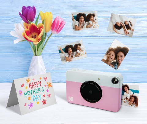 Kodak Printomatic 50,8 x 76,2 mm Rosa, Bianco