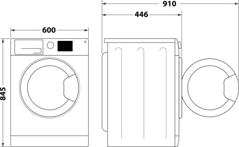 Indesit Lavatrice a libera installazione IM 642B MY TIME IT - IM 642B MY TIME IT