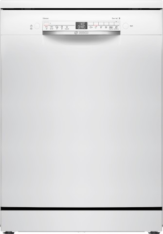 Bosch Serie 2 SMS2HTW02E Lavastoviglie da libera installazione 60 cm Bianco Classe D