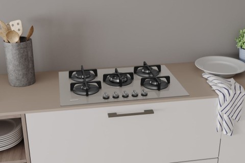 Indesit Piano cottura a gas ING 72T/TD - ING 72T/TD