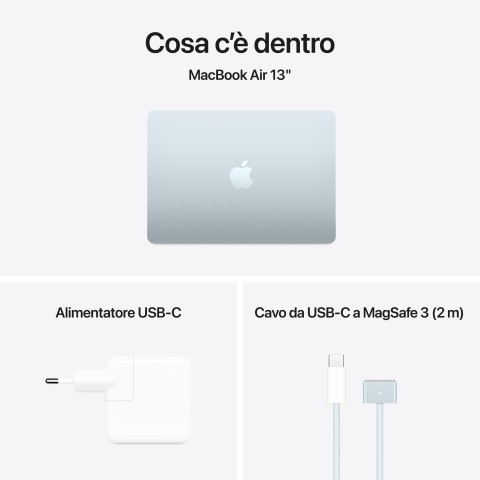 Apple MacBook Air 13'' M4 chip 10-core CPU 8-core GPU, 16GB, 256GB SSD - Celeste