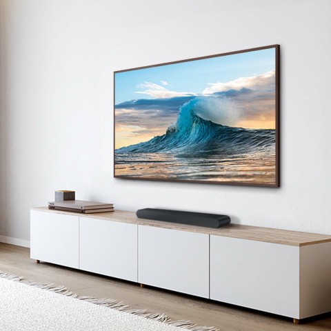 Samsung Soundbar HW-S60D/ZF Serie S, 7 Speaker, Wireless Dolby Atmos, Audio a 5.0 Canali, Q-Simphony, Black 2024