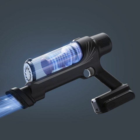 Rowenta RH6A35 Aspirapolvere a bastone 2 in 1 Batteria Secco Senza sacchetto Viola, Argento