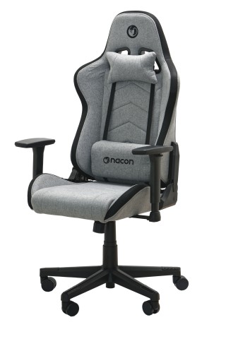 NACON PCCH-675-RGB sedia per videogioco Poltrona per gaming Seduta imbottita Grigio