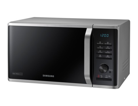Samsung MG23K3575CS forno a microonde Argento Microonde con grill Superficie piana 23 L 800 W