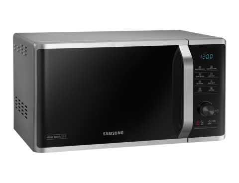Samsung MG23K3575CS forno a microonde Argento Microonde con grill Superficie piana 23 L 800 W