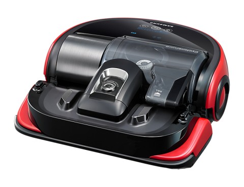 Samsung SR20J9020U 0,7 L Senza sacchetto Nero, Rosso, Argento