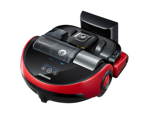 Samsung SR20J9020U 0,7 L Senza sacchetto Nero, Rosso, Argento
