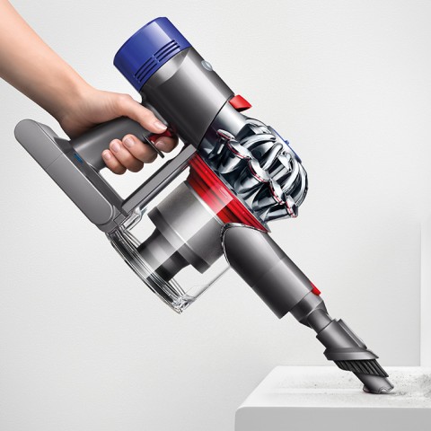 Dyson V8 Advanced Aspirapolvere a bastone 2 in 1 Batteria Secco Senza sacchetto Nichel, Argento