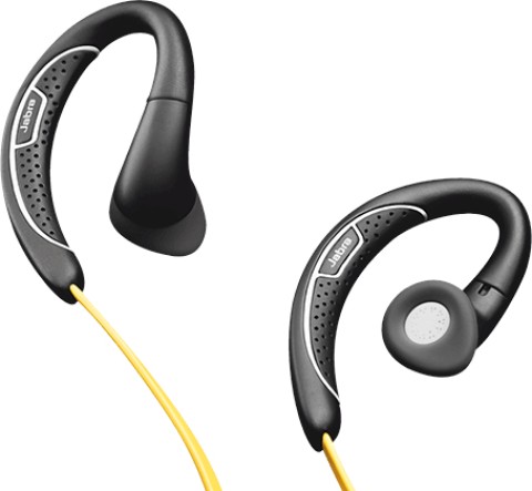 Jabra Sport Corded Apple Auricolare Cablato A clip, In-ear Nero, Giallo