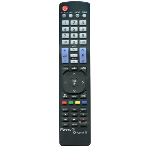 Bravo Original 2 telecomando IR Wireless TV Pulsanti