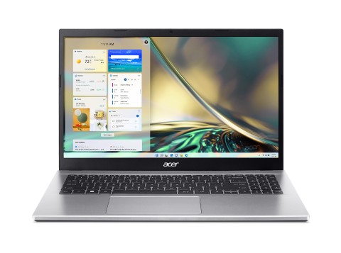 Acer Aspire 3 A315-59-55GJ Intel® Core™ i5 i5-1235U Computer portatile 39,6 cm (15.6") Full HD 32 GB DDR4-SDRAM 512 GB SSD Wi-Fi 6 (802.11ax) Windows 11 Home Argento