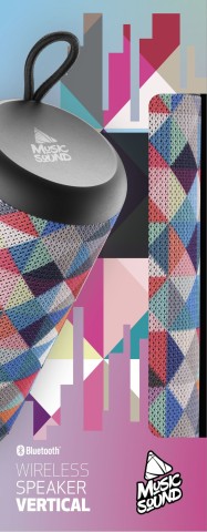 Music Sound Vertical Speaker Vertical: è un prodotto pensato per i giovani che hanno voglia di divertirsi ascoltando dell'ottima musica in compagnia. Ha una compatibilità universale