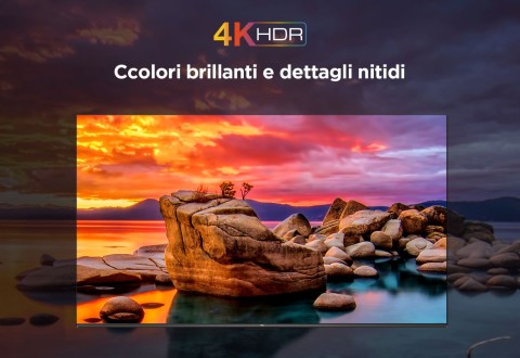 TCL P655 Serie P65 Smart TV Ultra HD 4K 43" 43P655, Dolby Audio, Controlli vocali, Google TV