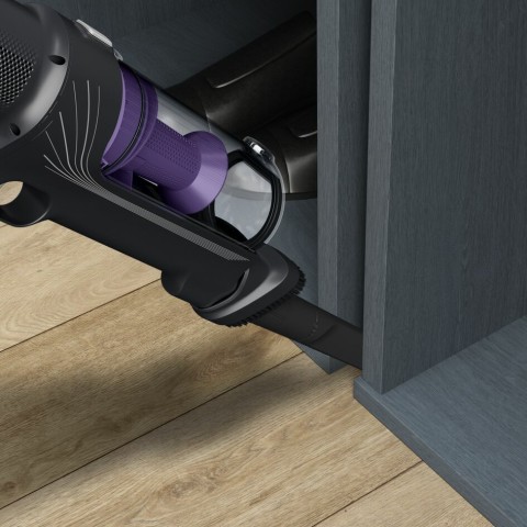 Rowenta RH6A35 Aspirapolvere a bastone 2 in 1 Batteria Secco Senza sacchetto Viola, Argento