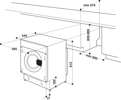 Indesit Lavatrice da incasso BI WMIL 71252 EU N - BI WMIL 71252 EU N