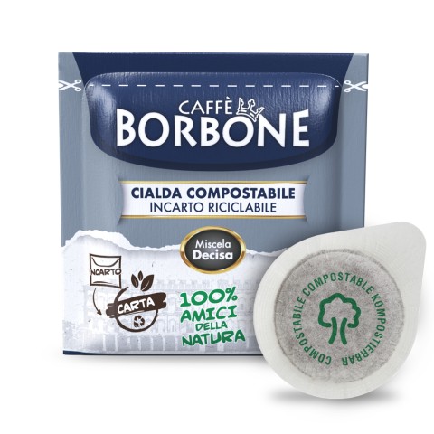 Caffè Borbone Cialda Miscela Decisa - confezione da 50 pezzi