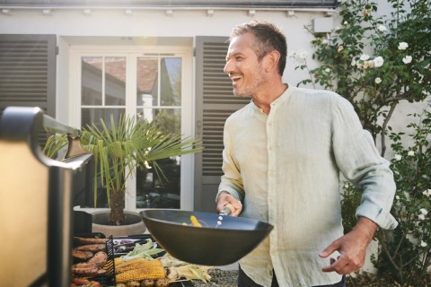 Campingaz 4 Series Select EXS 2181088 barbecue per l'aperto e bistecchiera Barile Gas Nero 14300 W