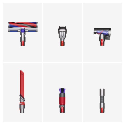 Dyson V12 Origin Aspirapolvere a bastone 2 in 1 Batteria Secco HEPA Senza sacchetto Nichel