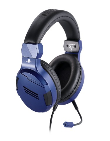 Bigben Interactive PS4OFHEADSETV3G Auricolare Cablato A Padiglione Gaming Blu