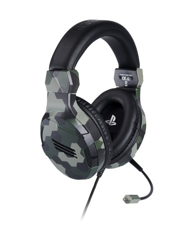 Bigben Interactive PS4OFHEADSETV3G cuffia e auricolare Cablato A Padiglione Gaming Mimetico