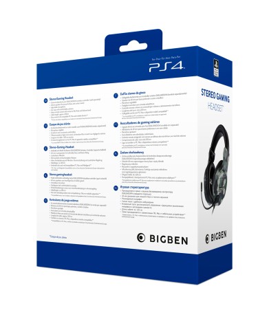 Bigben Interactive PS4OFHEADSETV3G cuffia e auricolare Cablato A Padiglione Gaming Mimetico