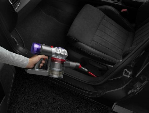 Dyson V8 Advanced Aspirapolvere a bastone 2 in 1 Batteria Secco Senza sacchetto Nichel, Argento