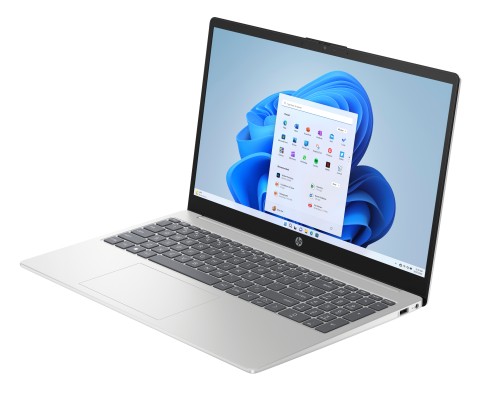 HP Laptop 15-fc0074nl AMD Ryzen™ 5 7520U Computer portatile 39,6 cm (15.6") Full HD 8 GB LPDDR5-SDRAM 512 GB SSD Wi-Fi 6 (802.11ax) Windows 11 Home Argento