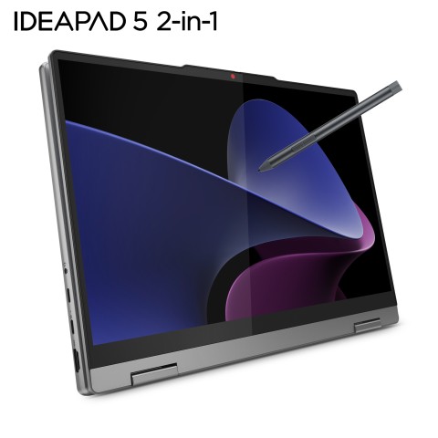 Lenovo IdeaPad 5 2-in-1 Intel® Core™ i5 i5-13420H Ibrido (2 in 1) 35,6 cm (14") Touch screen WUXGA 16 GB LPDDR5x-SDRAM 512 GB SSD Wi-Fi 6 (802.11ax) Windows 11 Home Grigio