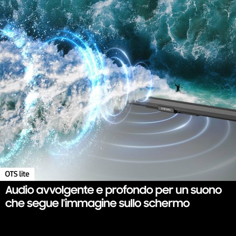 Samsung Smart TV 43” QE43QN90DATXZT Neo QLED 4K Mini LED Titan Black 2024, Processore NQ4 AI GEN2, Tecnologia Quantum Matrix, Neo Slim Design, Dolby Atmos