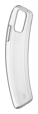 Cellularline Fine - iPhone 13 Cover in gomma morbida ultra sottile e trasparente