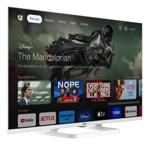 SABA SA32W79GTV TV 81,3 cm (32") HD Smart TV Wi-Fi Bianco 200 cd/m²
