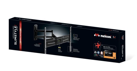 Meliconi SlimStyle Plus 600 SDR 2,08 m (82") Nero