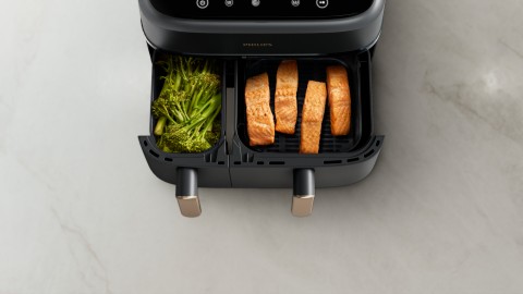 Philips 3000 series Airfryer doppio cestello, friggitrice ad aria da 9.0L, 12 metodi di cottura, App per ricette NA352/00