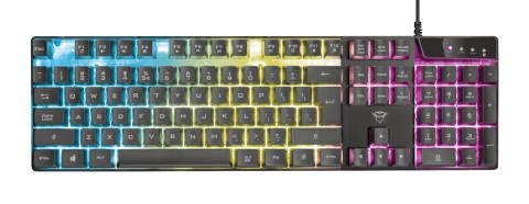 Trust GXT 835 Azor tastiera Gaming USB QWERTY Italiano Nero