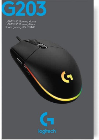 Logitech G 910-005796 mouse Gaming USB tipo A 8000 DPI