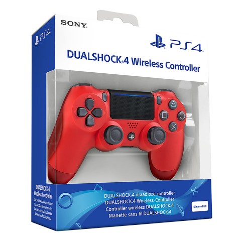 Sony DualShock 4 V2 Rosso Bluetooth/USB Gamepad Analogico/Digitale PlayStation 4