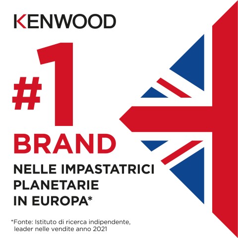 Kenwood Prospero+ KHC29P0SI Impastatrice planetaria 1000W 4.3L