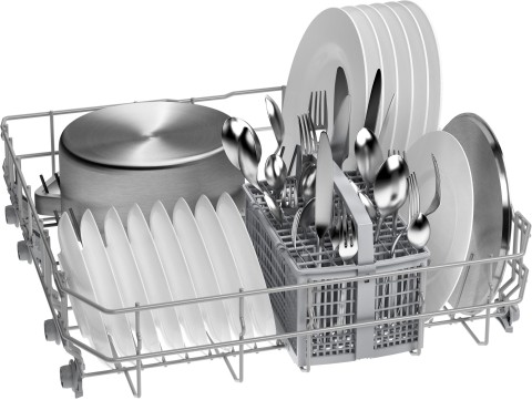 Bosch Serie 2 SMS2HTI02E Lavastoviglie da libera installazione 60 cm Acciaio Classe D