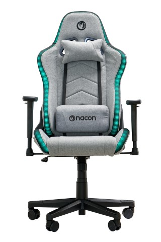 NACON PCCH-675-RGB sedia per videogioco Poltrona per gaming Seduta imbottita Grigio
