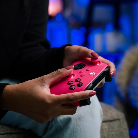 Microsoft Controller Wireless per Xbox - Deep Pink per Xbox Series X|S, Xbox One e dispositivi Windows