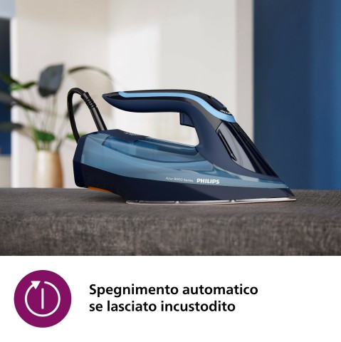 Philips 8000 series DST8020/20, Ferro da stiro a vapore, 3000W