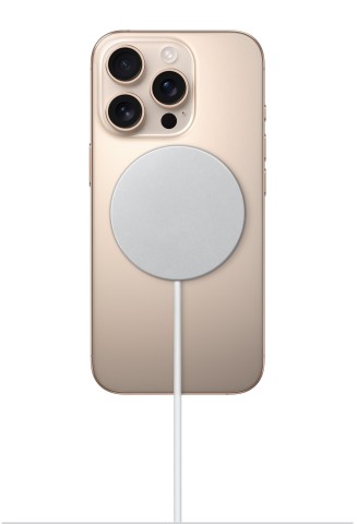 Apple MX6X3ZM/A Caricabatterie per dispositivi mobili Universale Bianco USB Carica wireless Ricarica rapida Interno