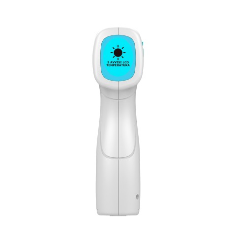 Techmade TM-JH-802 termometro digitale per corpo Termometro a rilevamento remoto Blu, Bianco Fronte Pulsanti