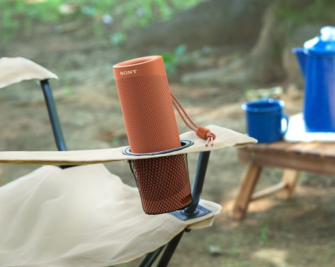 Sony SRS XB23 - Speaker bluetooth waterproof, cassa portatile con autonomia fino a 12 ore (Rosso)
